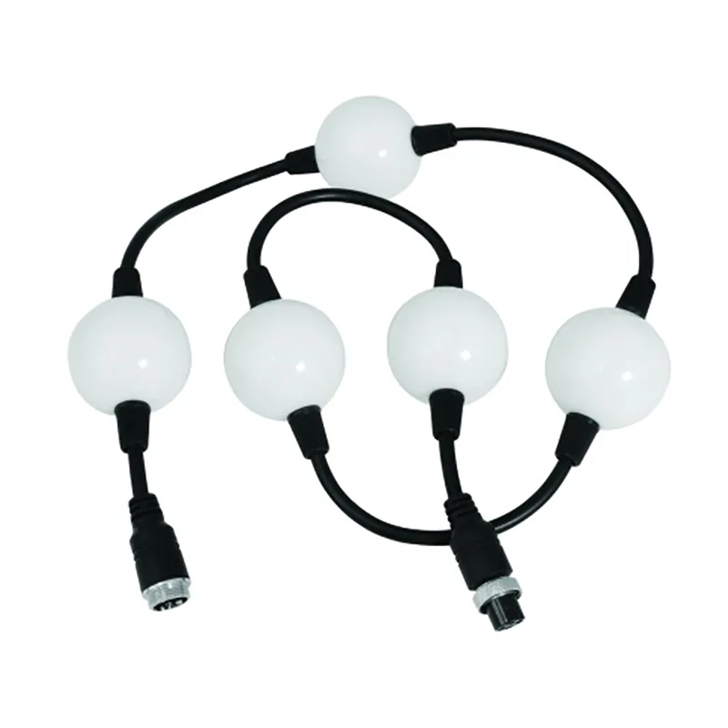 Liathróid Picteilín 3D faoi stiúir